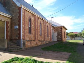 Hamley Bridge Church on about a-third-of-an-acre.