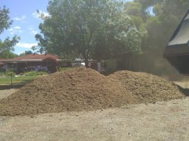 The pile of crap unloaded!