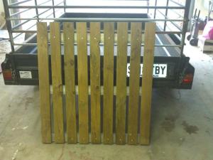 Awesome gate and 100% recycled!