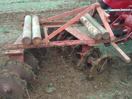 Plough weights. Four ended up being too much.