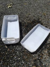 Our $5 stock troughs. That's $5 for the pair.