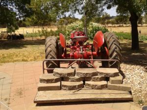 Farmers don't bother with wheel barrows.