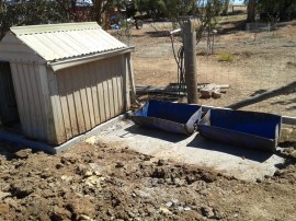 Cemented and assembled!