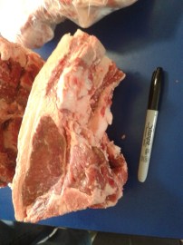 Biggest loin chops ever!