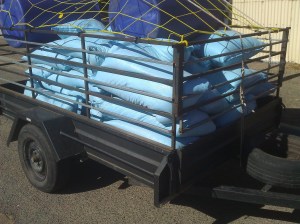 This is a tonne of Cow-Pig-Goat food. I predict we'll be getting a load like this every 10 weeks.