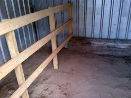 This barrier will give the babies a chance to get away from mum.