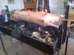 George getting started.