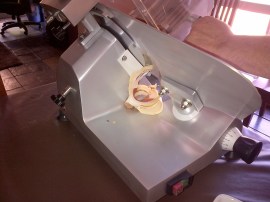 The bacon is even better when sliced like this, as it crisps up like a champ!