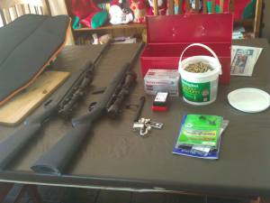 It's not much of an arsenal, but it's pretty much essential for most farms, even the little ones...