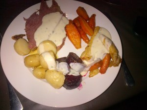 ... except the cheese sauce.