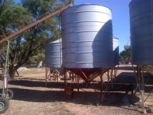 This is what we use to store our grain...