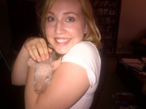 Connie and Struggle. There was some serious bonding going on.