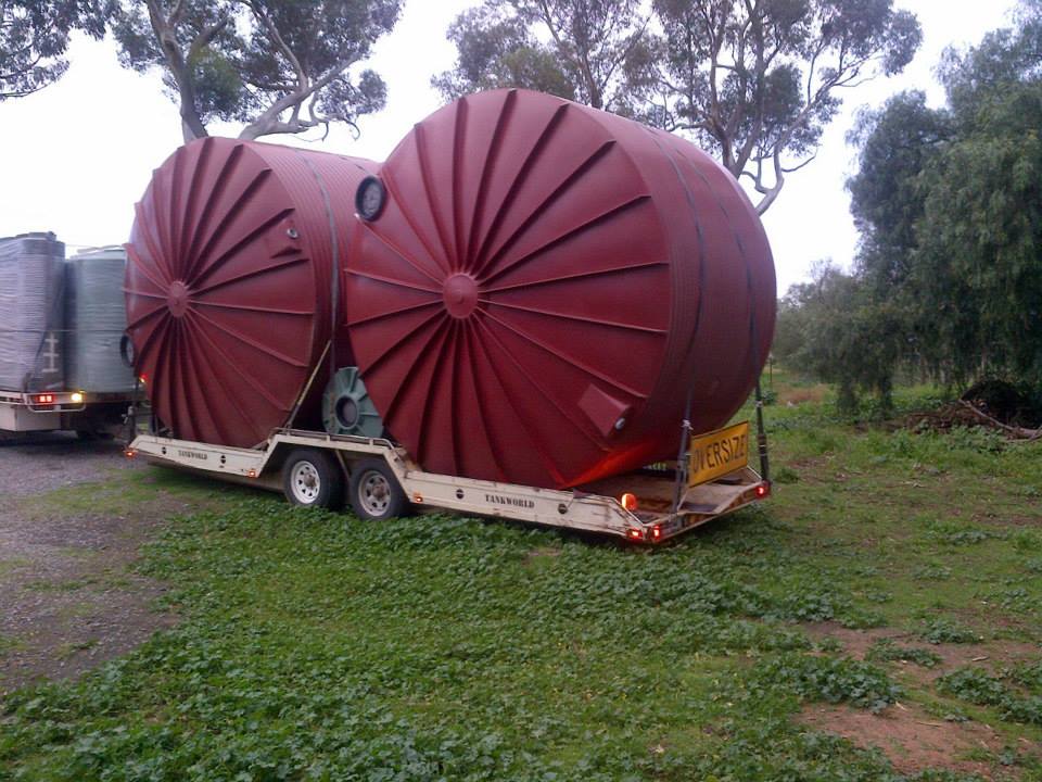 The tanks have arrived!