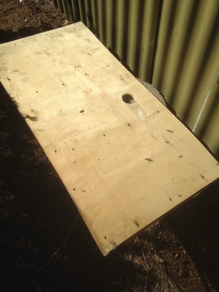 Step 1 - put down a base that'll support a super.