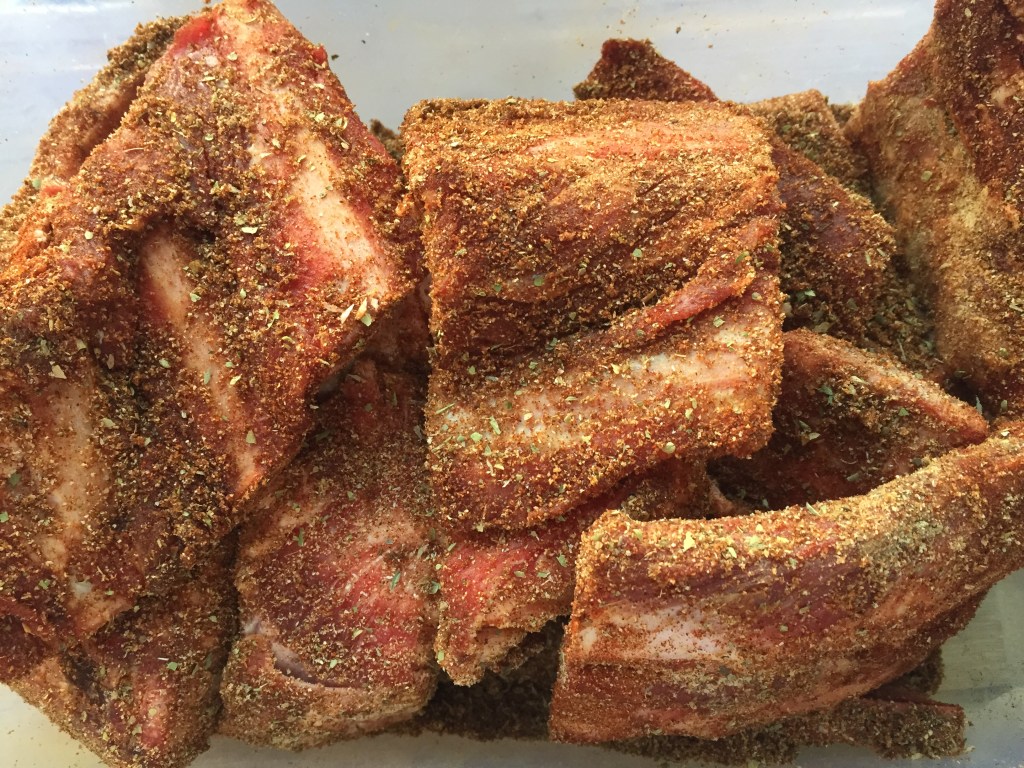 If you have too much spice mix, put it in a jar and save it for next time.