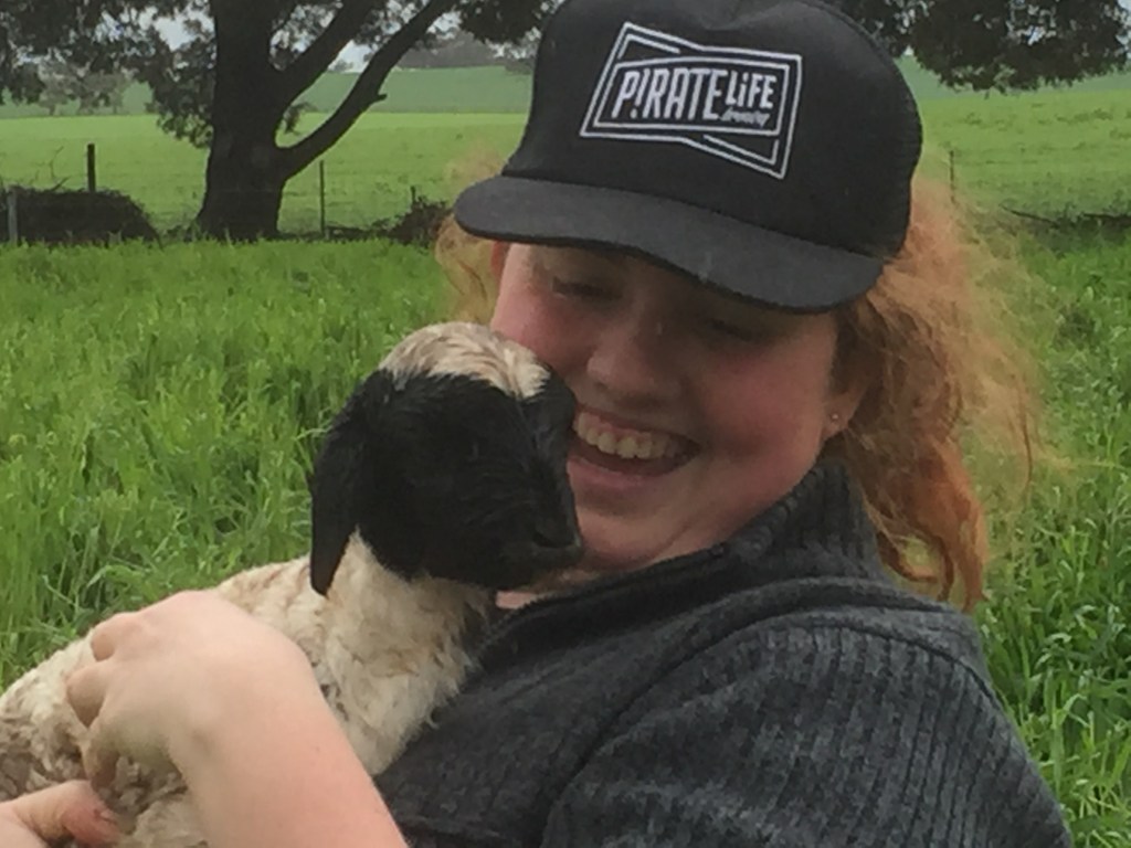 The day Rosie was born.