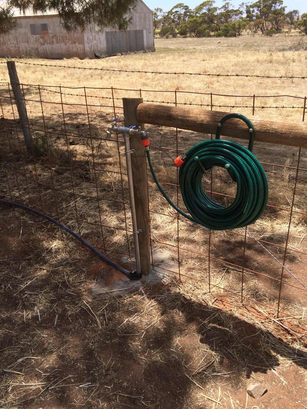 We've had to run a heap of water too, and will have to run a heap more.