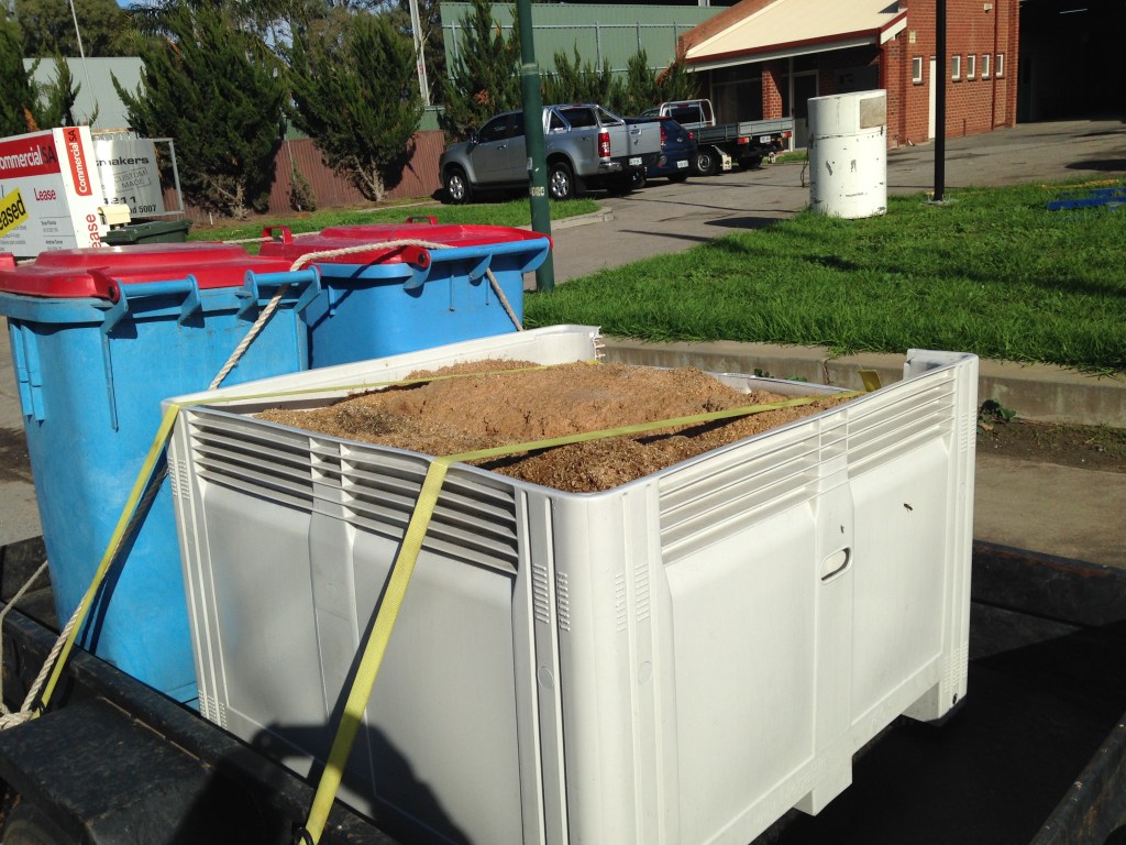 This is well over a tonne of brewers mash. Two years later will be whiskey. It's not a short process...